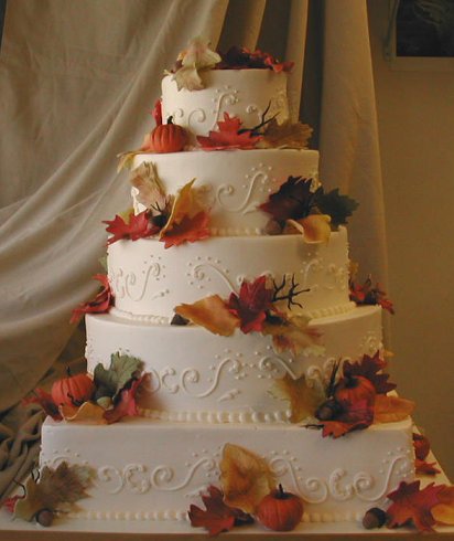 Fall Wedding Cake Ideas