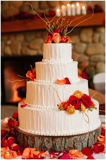 Fall Wedding Cake