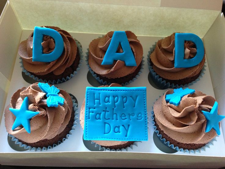 Father's Day Cupcakes Father's Day Cupcakes