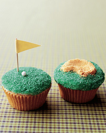 Father's Day Golf Cupcakes