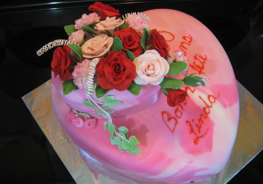 Happy Birthday Linda Cake Happy Birthday Linda Cake