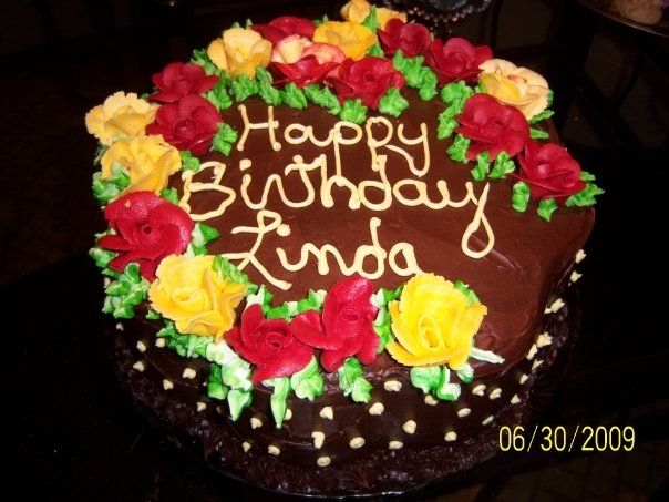 Happy Birthday Linda Cake Happy Birthday Linda Cake
