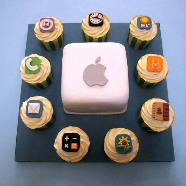 9 iphone theme cupcakes