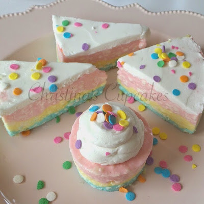 Multicolor Cheesecake Cupcakes Multicolor Cheesecake Cupcakes