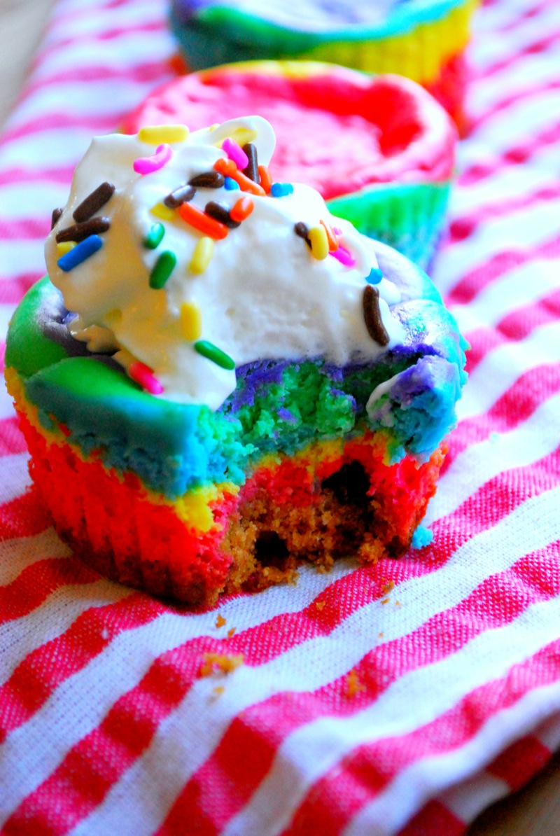 8 Photos of Rainbow Cheesecake Cupcakes 8 Photos of Rainbow Cheesecake Cupcakes