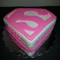 Super Hero Girls Birthday Cake Super Hero Girls Birthday Cake