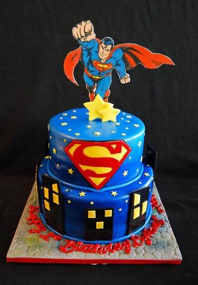 Superman Birthday Cake Ideas Superman Birthday Cake Ideas