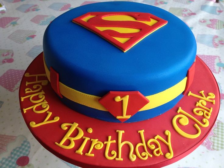 Superman Cake Ideas Superman Cake Ideas