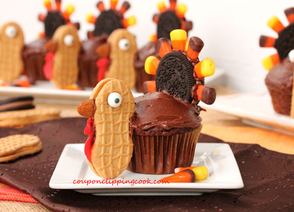 Thanksgiving Turkey Cupcakes Recipe Thanksgiving Turkey Cupcakes Recipe