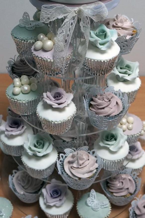 Wedding Cupcakes with Pearls Wedding Cupcakes with Pearls