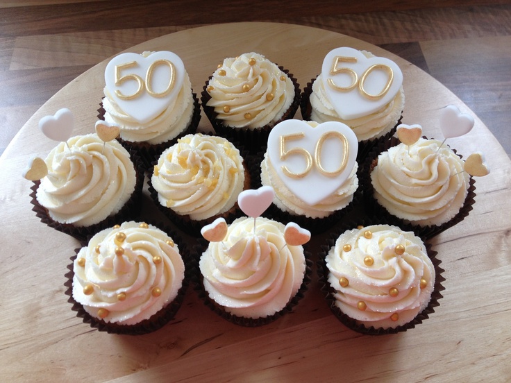 50th Wedding Anniversary Cakes and Cupcakes 50th Wedding Anniversary Cakes and Cupcakes
