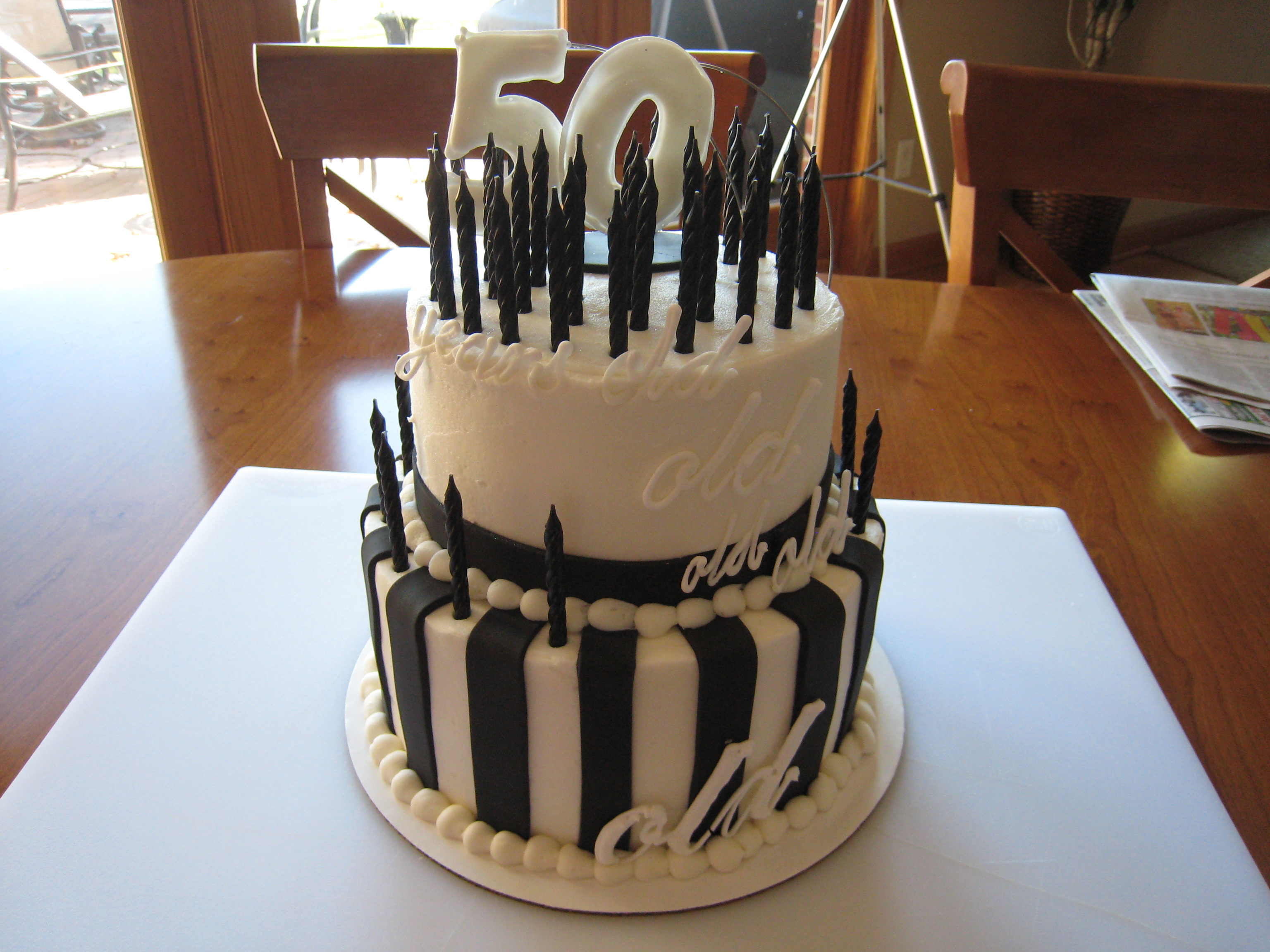 Birthday Cake 50 Years Old Birthday Cake 50 Years Old