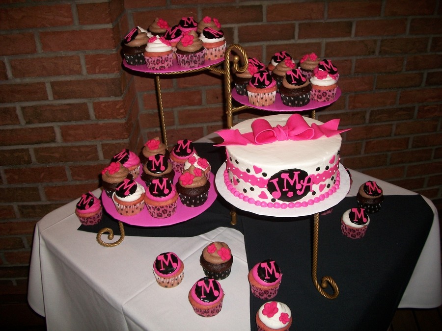 Black and White Bridal Shower Cakes Black and White Bridal Shower Cakes