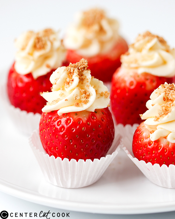 Cheesecake Stuffed Strawberries Cheesecake Stuffed Strawberries