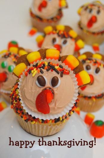 Creative Thanksgiving Cupcakes Creative Thanksgiving Cupcakes