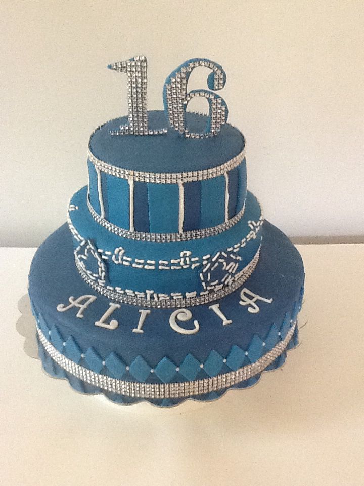 Denim and Diamonds Birthday Cake Denim and Diamonds Birthday Cake
