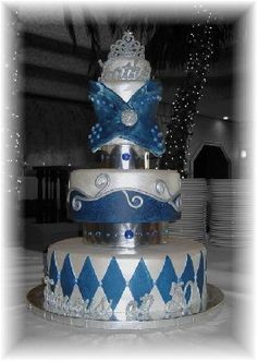 8 Photos of Denim Diamonds Pearls Cakes 8 Photos of Denim Diamonds Pearls Cakes