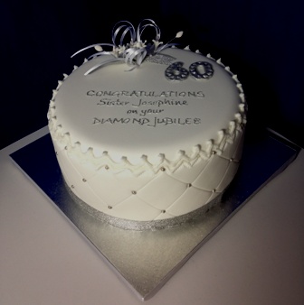 Diamond Anniversary Cake Diamond Anniversary Cake