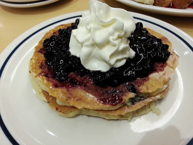 Double Blueberry Pancakes Ihop Double Blueberry Pancakes Ihop