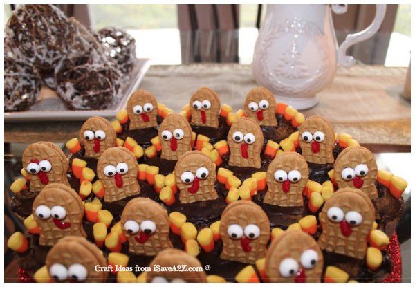 Easy Turkey Cupcakes Idea Easy Turkey Cupcakes Idea