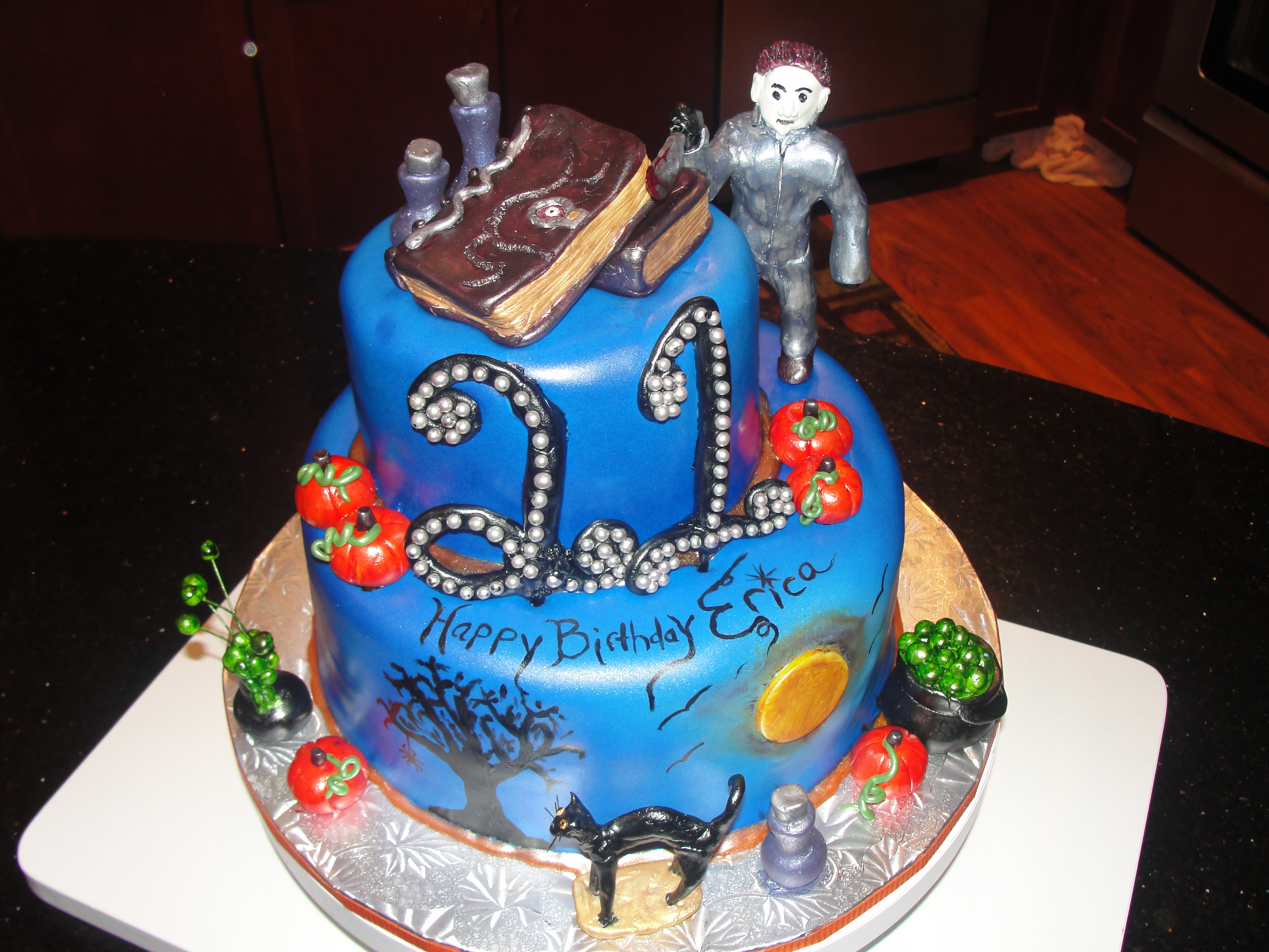 12 Halloween Michael Myers Cakes Halloween Michael Myers