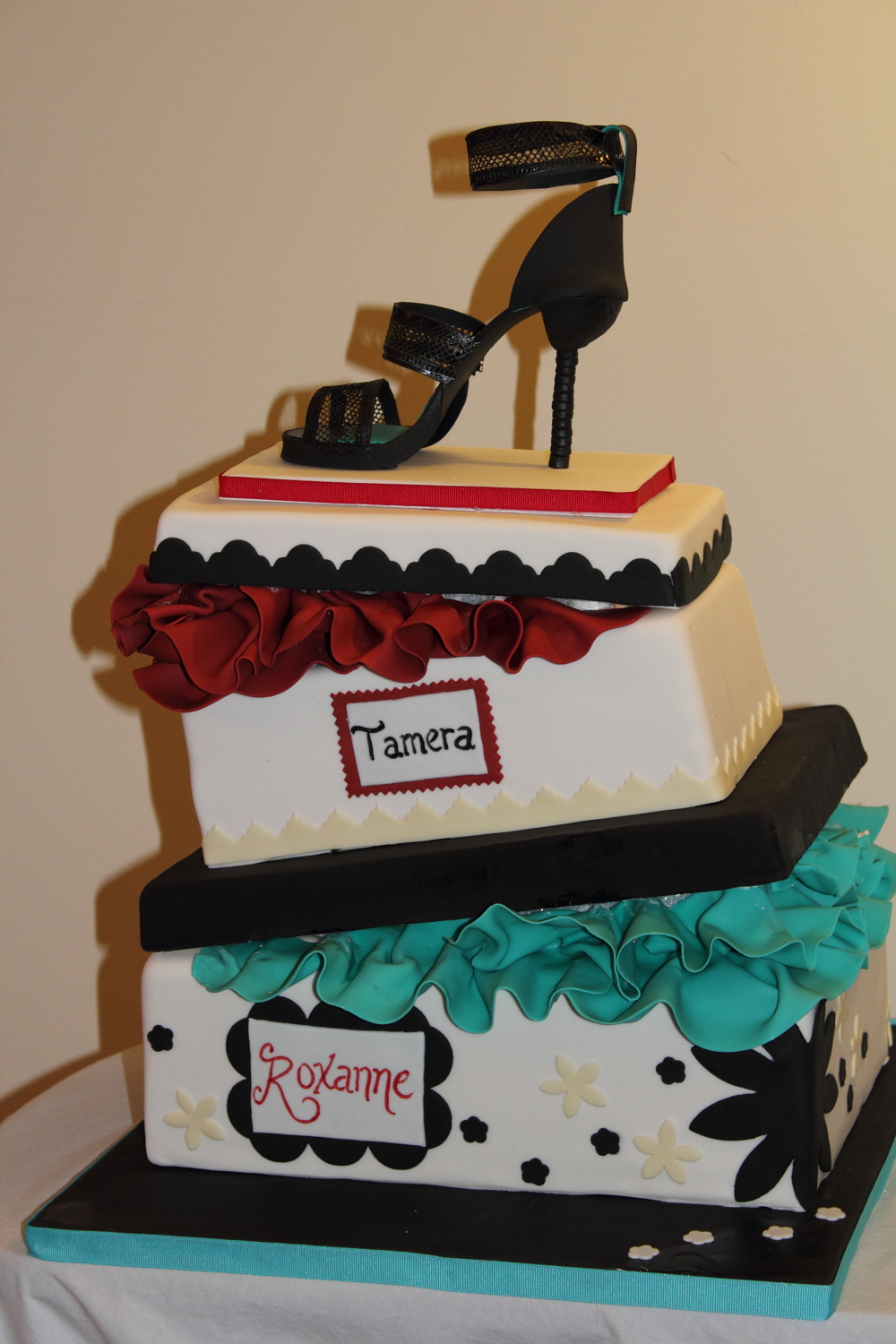 Happy Birthday Shoe Cake