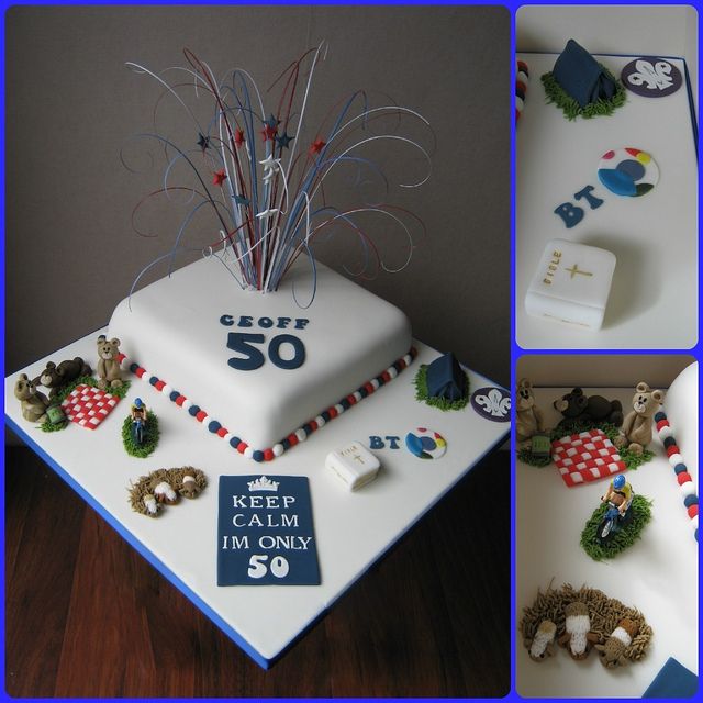 5 Unique Birthday Cakes For Men Photo Man 50th Birthday Cake