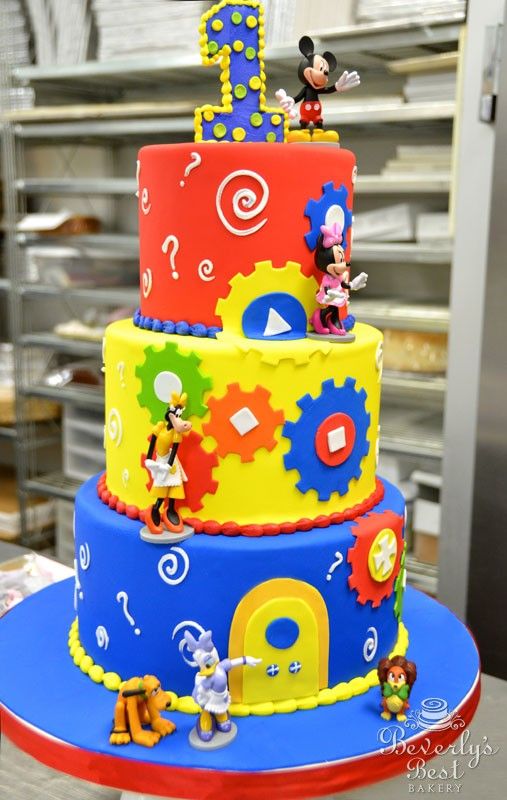 11 Mickey Mouse Clubhouse Birthday Cakes From Bj S Photo Mickey