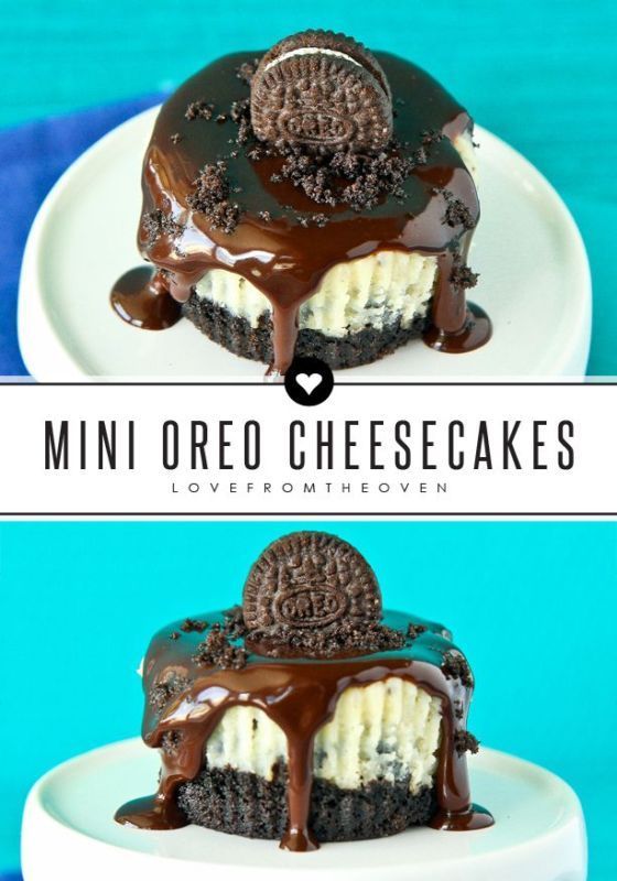Mini Cheesecake with Oreo Cookie Crust Recipes Mini Cheesecake with Oreo Cookie Crust Recipes