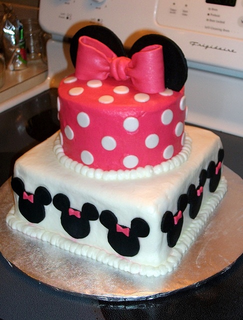 Minnie Mouse Birthday Cake Minnie Mouse Birthday Cake