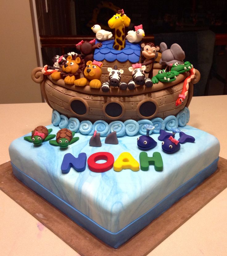 Noah's Ark Cake Decorations