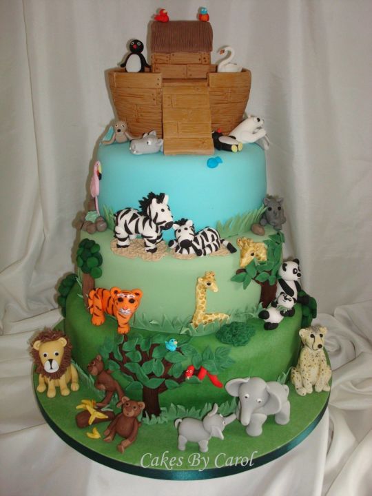 Noah's Ark Wedding Cake