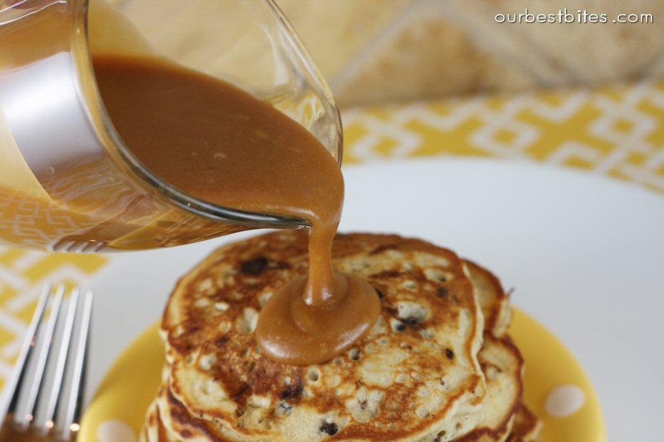 Peanut Butter Pancakes with Syrup Peanut Butter Pancakes with Syrup