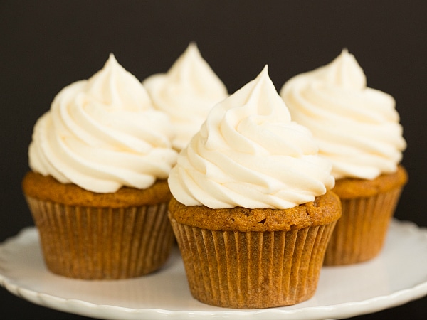 Pumpkin Cupcakes with Cream Cheese Frosting Pumpkin Cupcakes with Cream Cheese Frosting