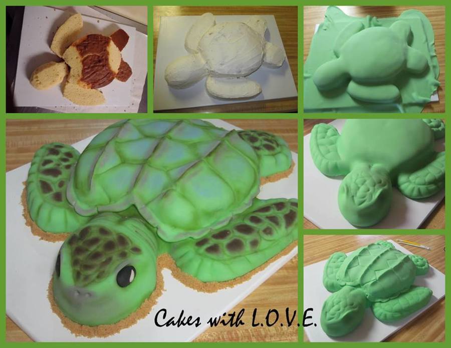 Sea Turtle Cake Sea Turtle Cake