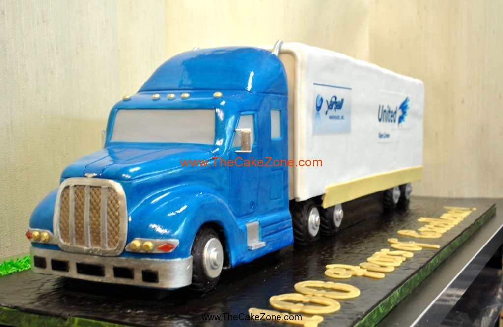 Semi Truck Cake Semi Truck Cake