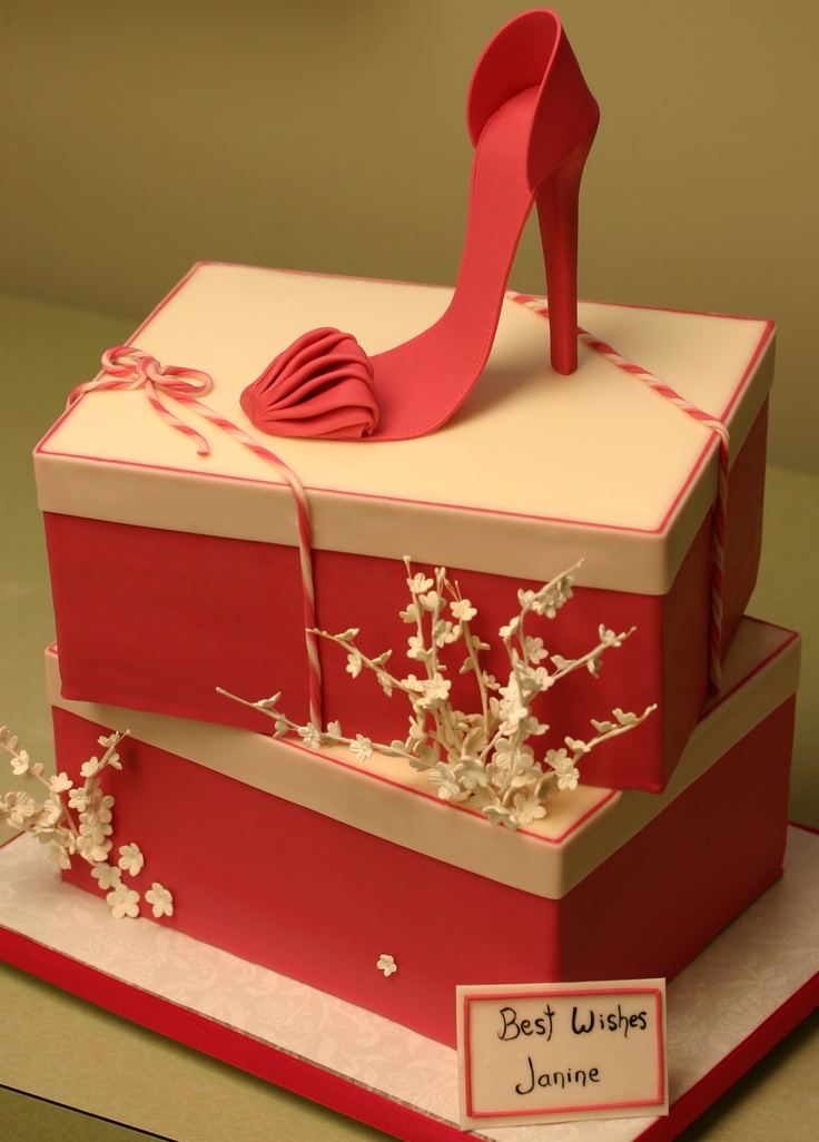 Shoe Box Cake