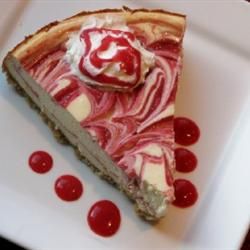 Strawberry Swirl Cheesecake Strawberry Swirl Cheesecake