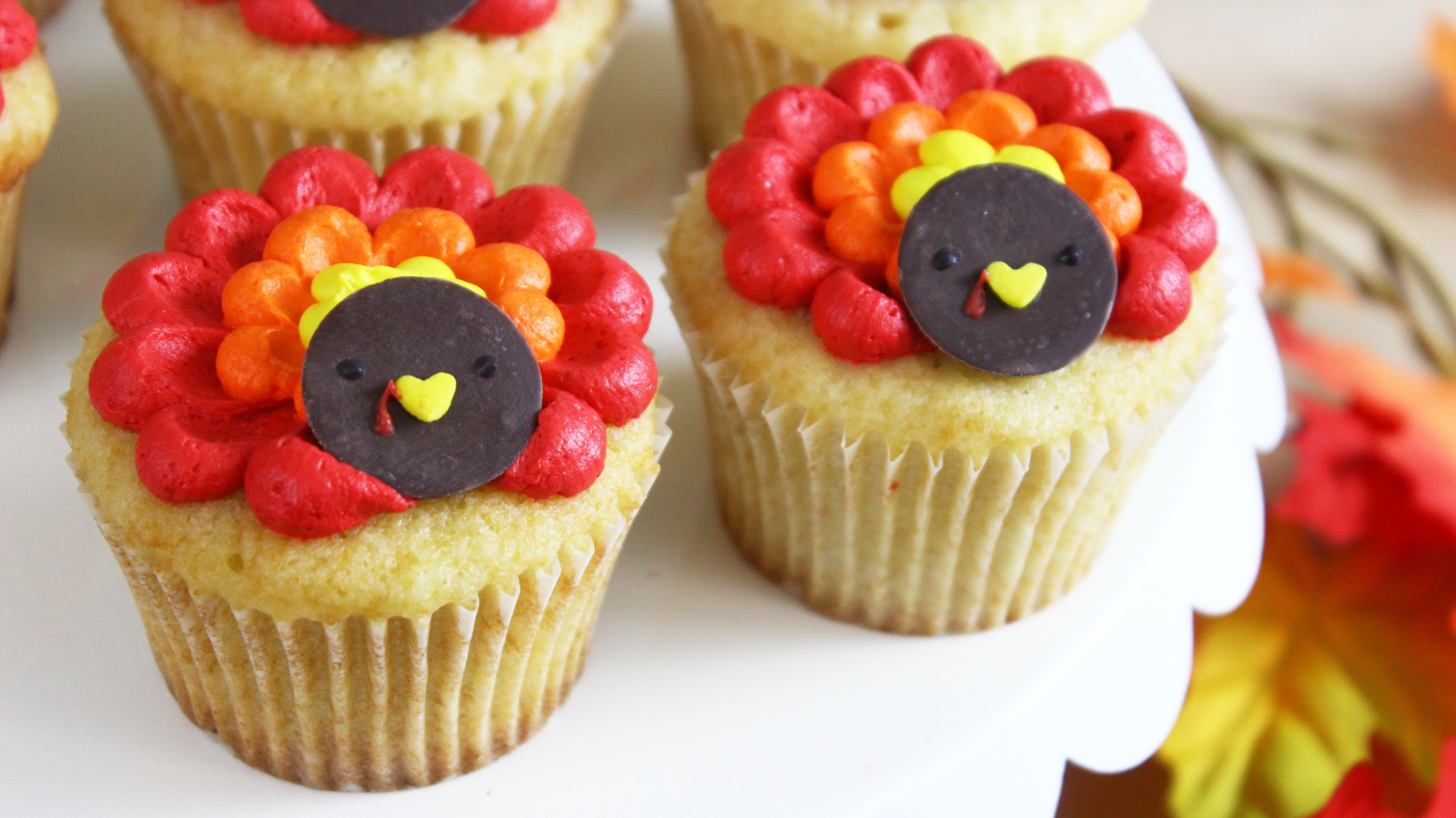 Thanksgiving Turkey Cupcakes Thanksgiving Turkey Cupcakes