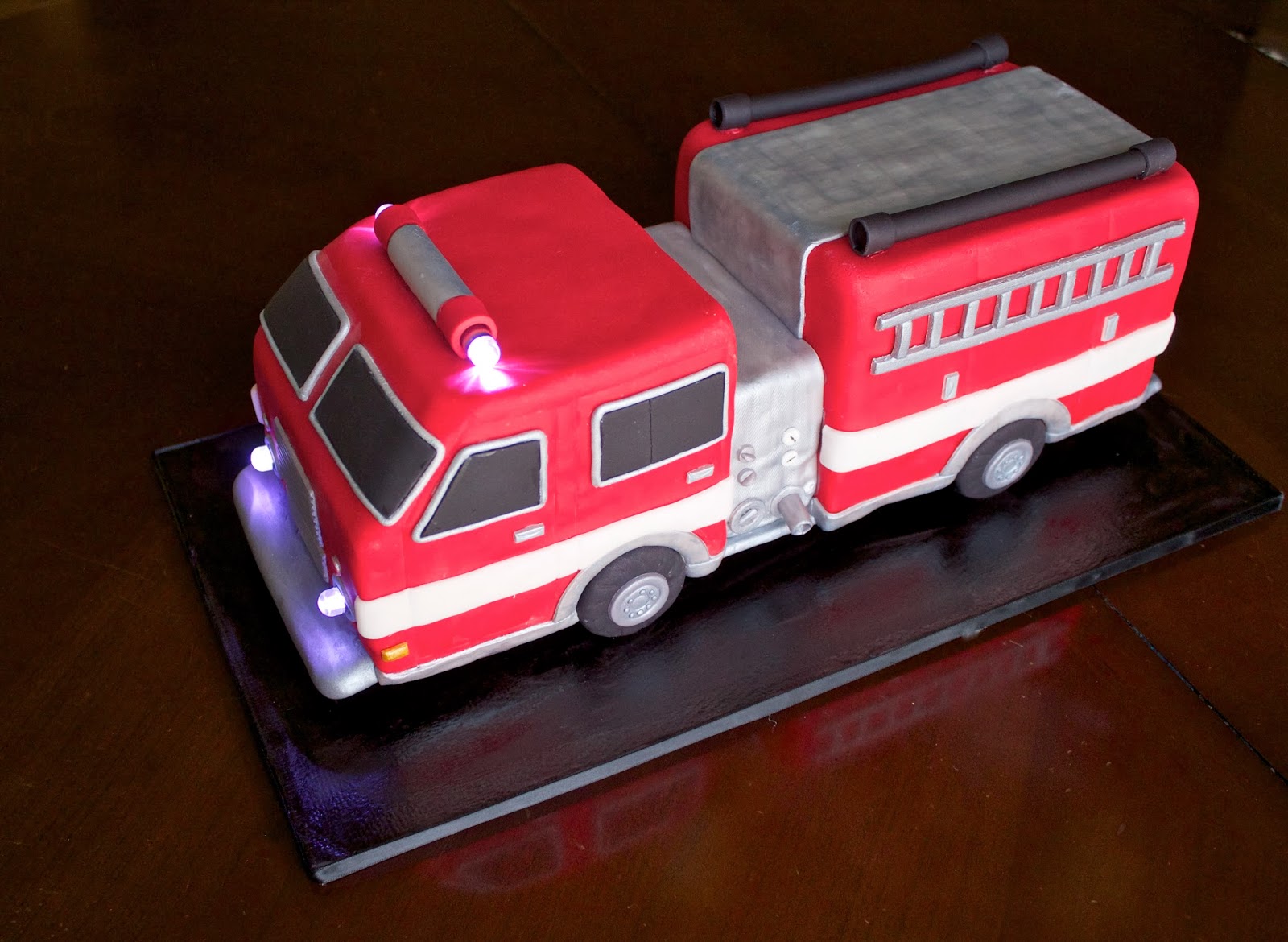 Fire Truck 3D Cake Fire Truck 3D Cake
