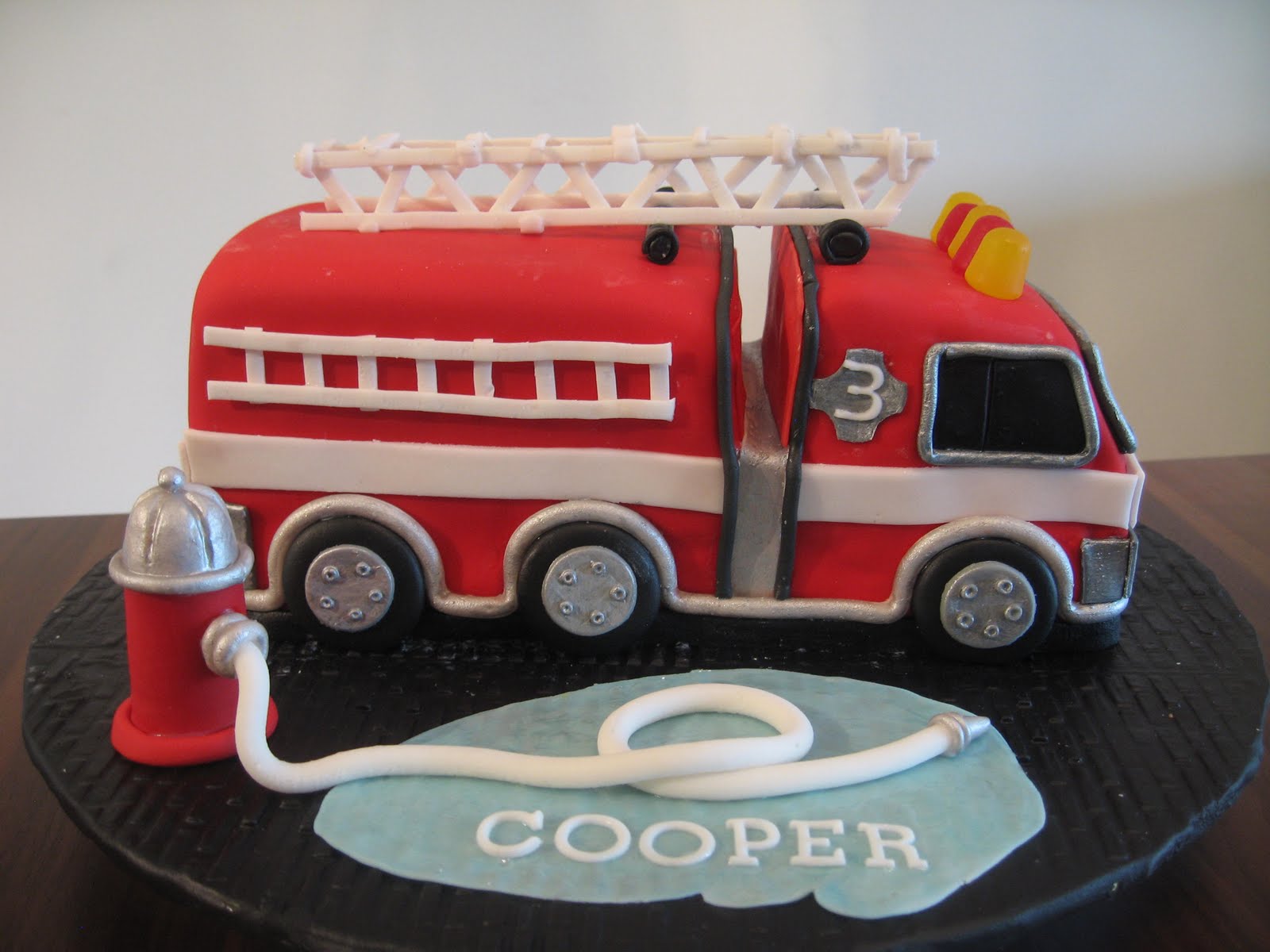 Fire Truck Cake Fire Truck Cake