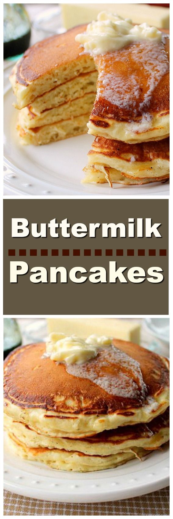 Homemade Fluffy Buttermilk Pancakes Homemade Fluffy Buttermilk Pancakes