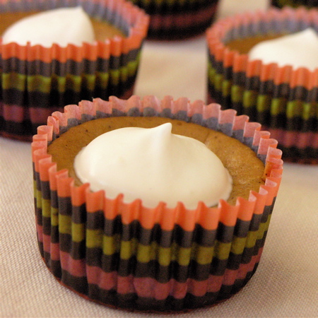 Mini Pumpkin Cheesecakes Mini Pumpkin Cheesecakes