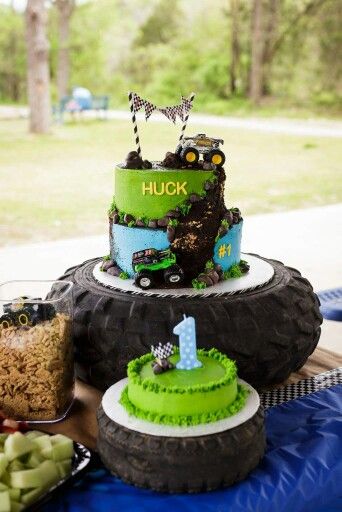 Monster Truck Birthday Cake Monster Truck Birthday Cake