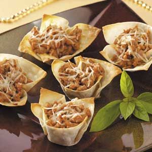 Sausage Wonton Cups Recipe Sausage Wonton Cups Recipe
