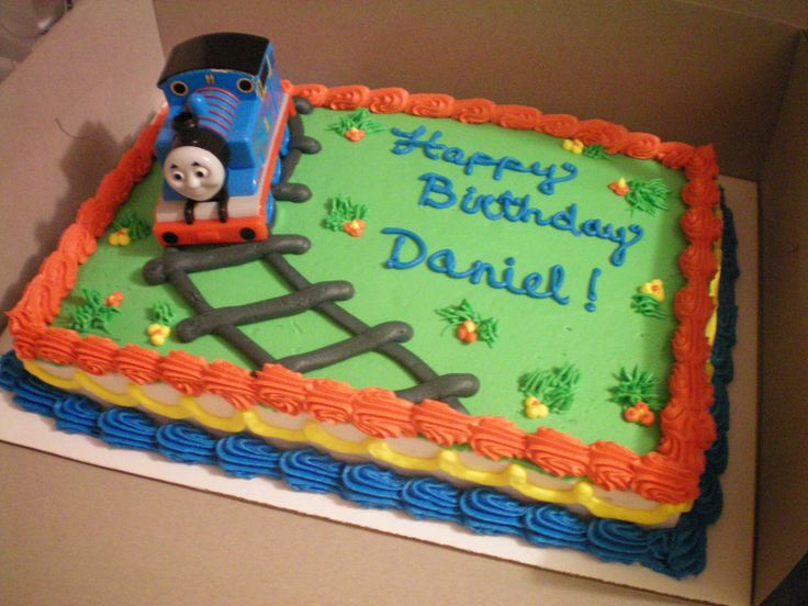 9 Train Theme Birthday Cakes Publix Photo Thomas The Train Cake