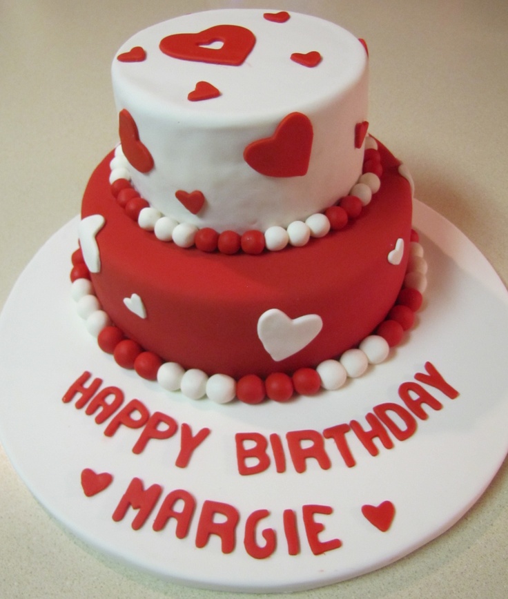 Valentine's Birthday Cake Valentine's Birthday Cake