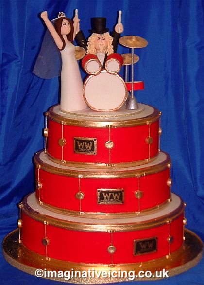 Wedding Cake Drum Kit Wedding Cake Drum Kit