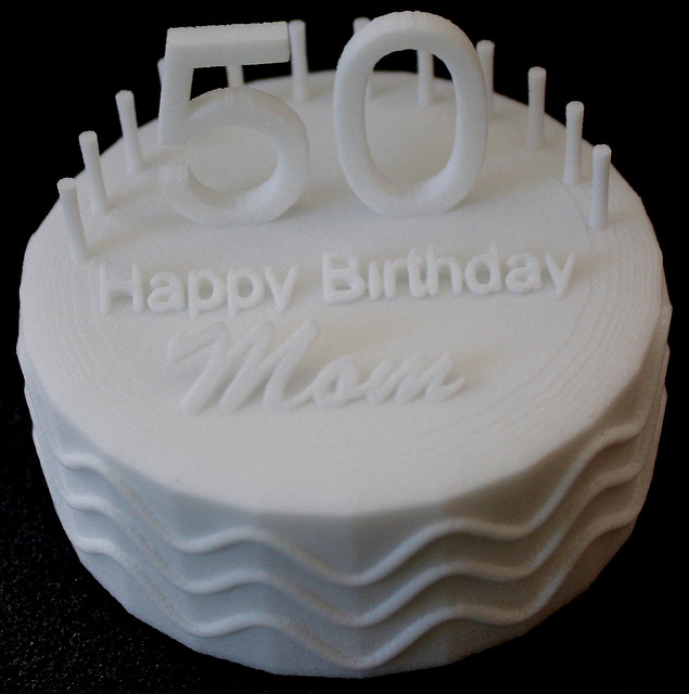 3D Printed Cake 3D Printed Cake