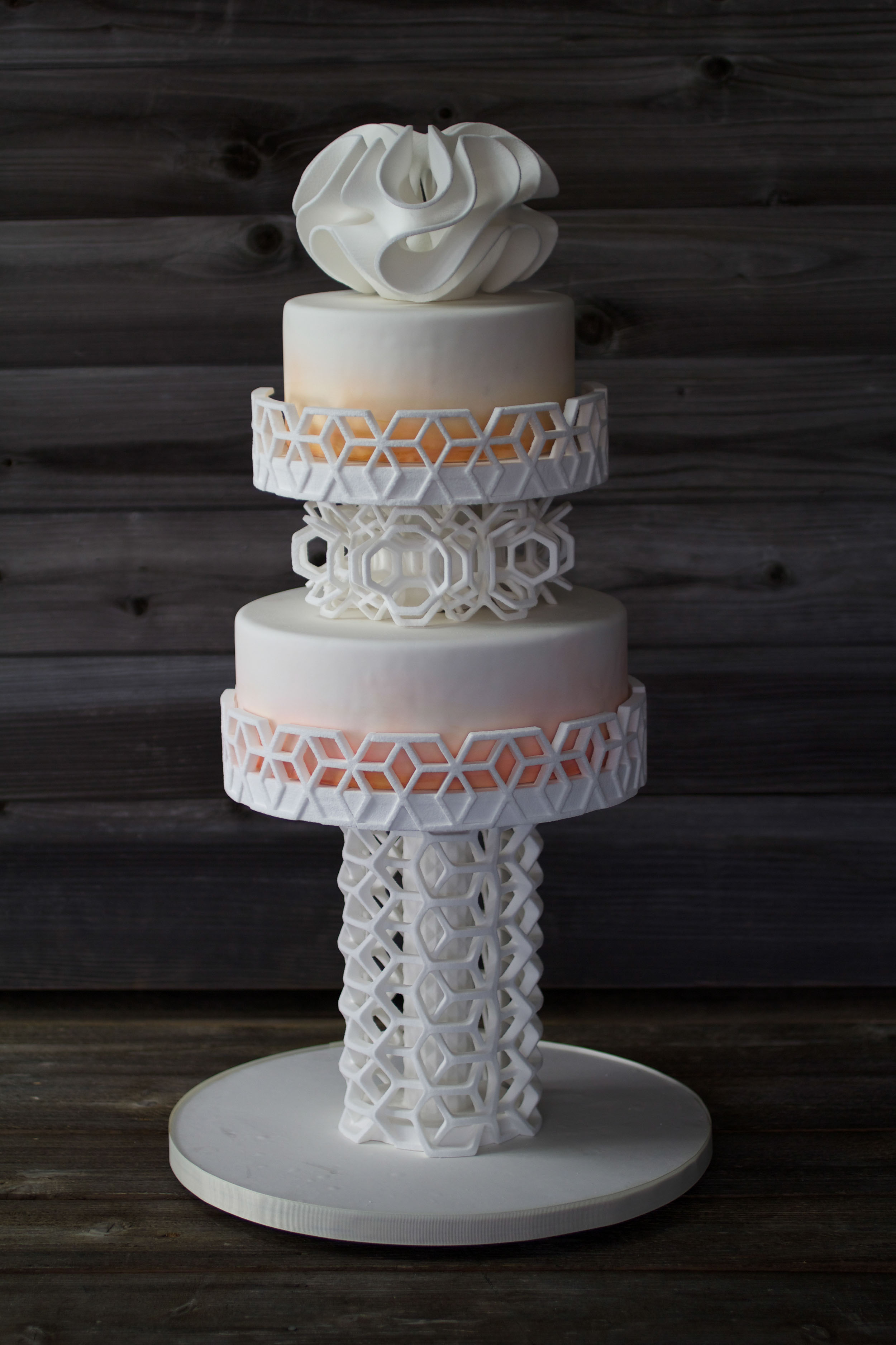 3D Printed Wedding Cake